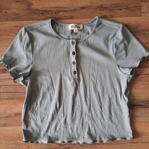 Listicle size Large Crop top